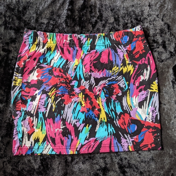 Color bodycon skirt - Picture 1 of 1